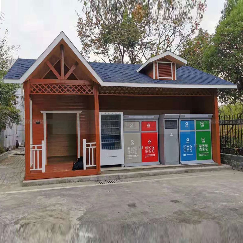 社区垃圾分类亭常用功能有哪些？可向智能化垃圾亭拓展吗？配图二